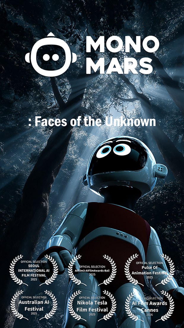 MONO MARS: Faces of the Unknown — official poster